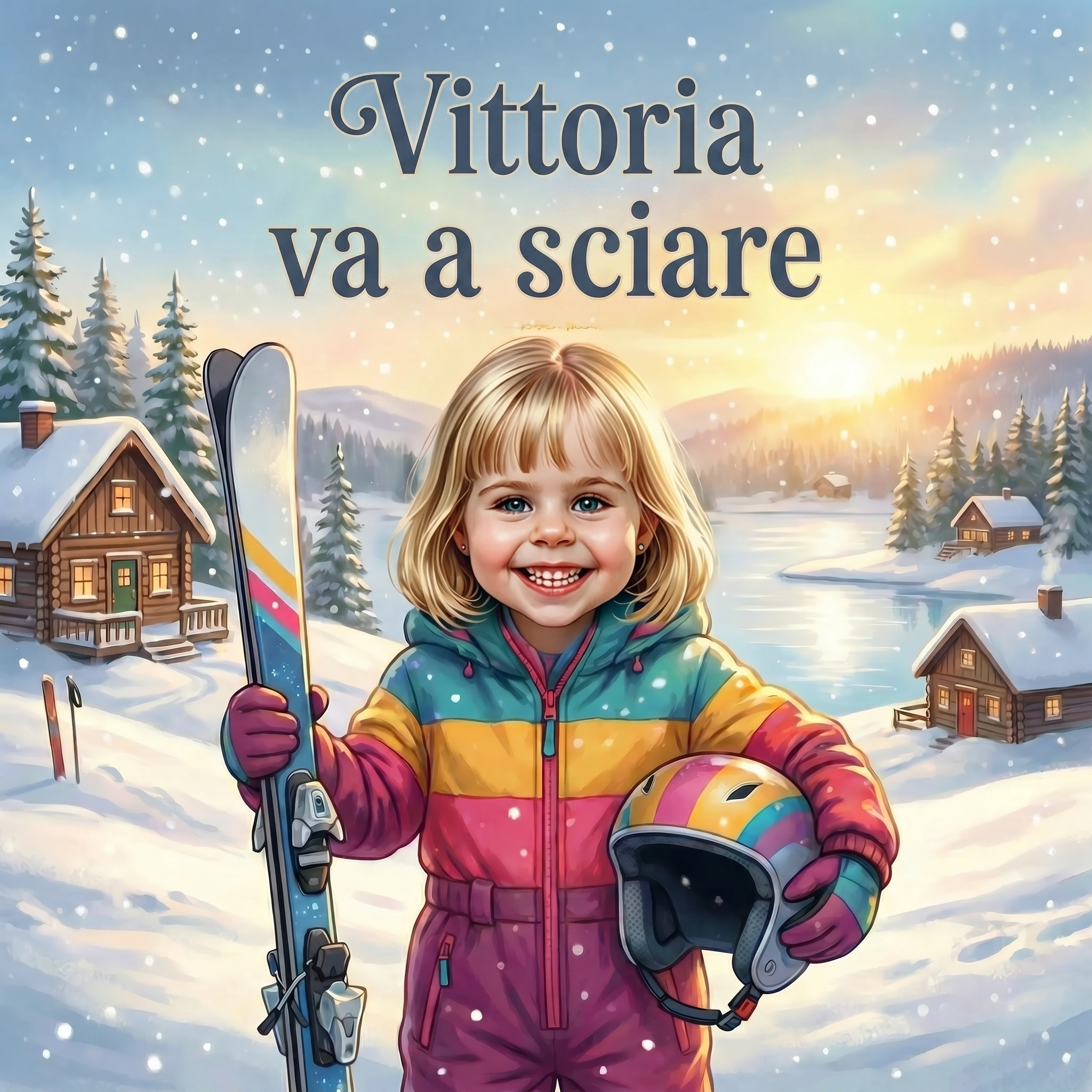 Vittoria va a sciare