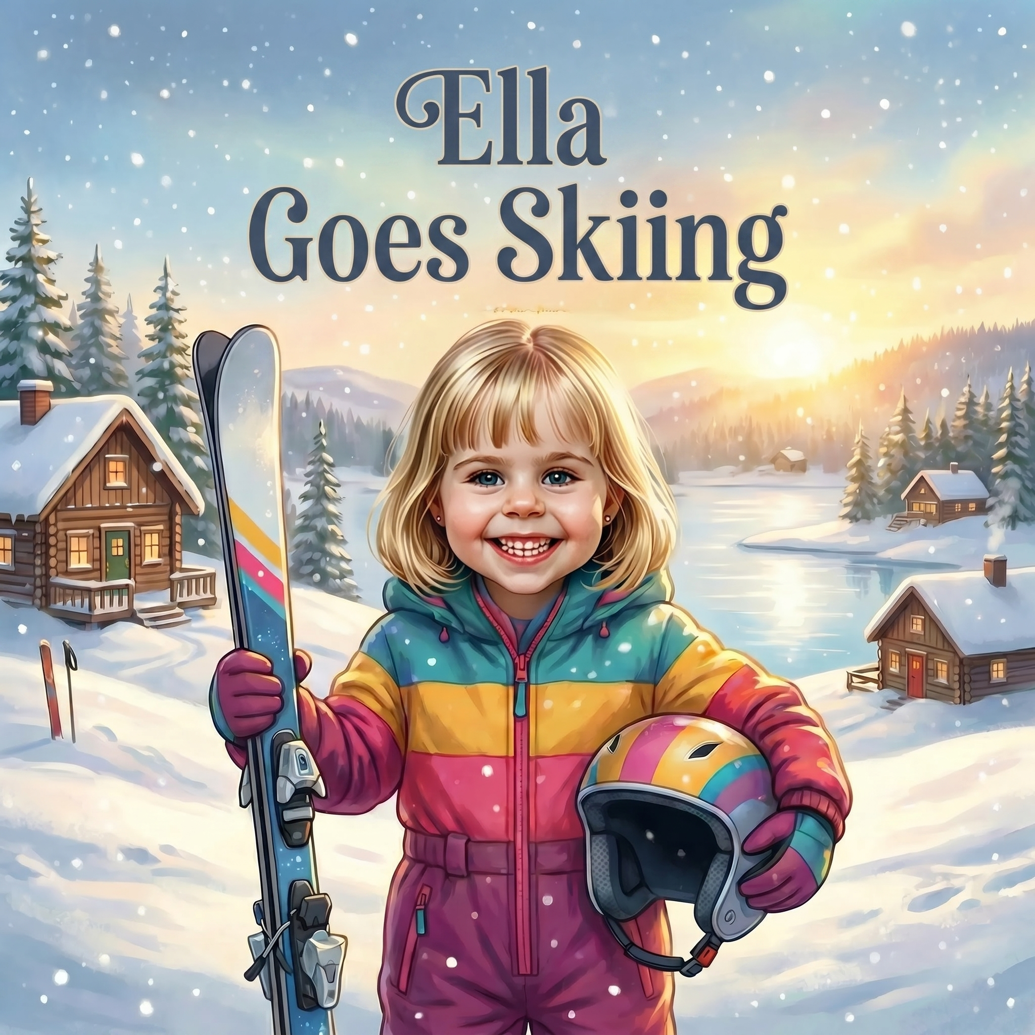 Ella Goes Skiing
