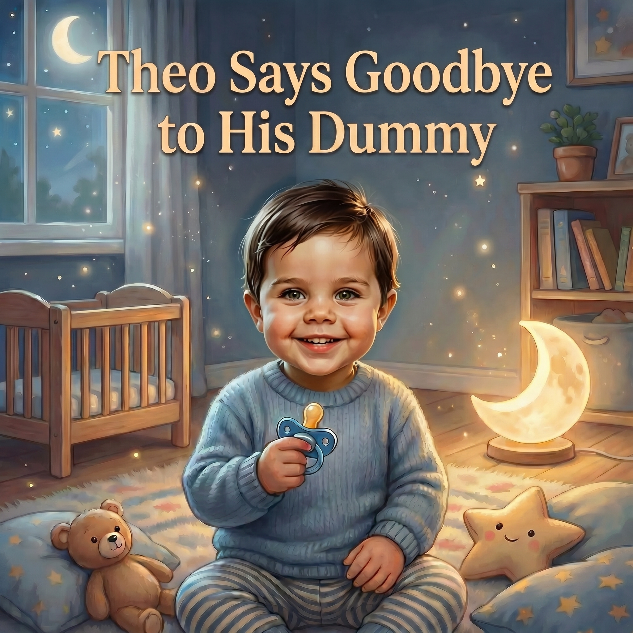 Theo Says Goodbye to His Dummy