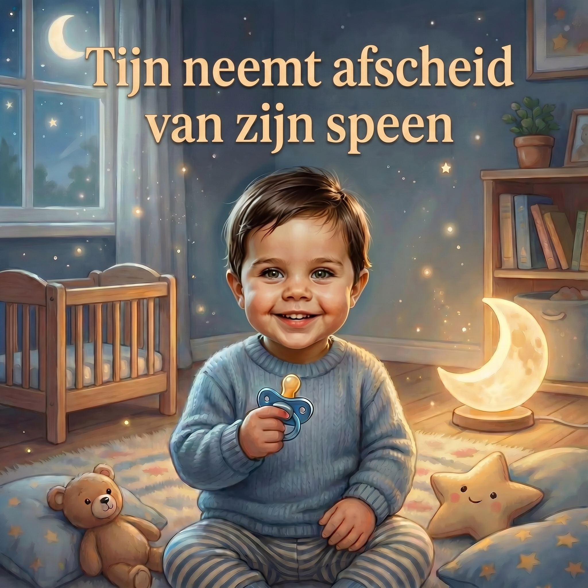 Tijn neemt afscheid van zijn speen