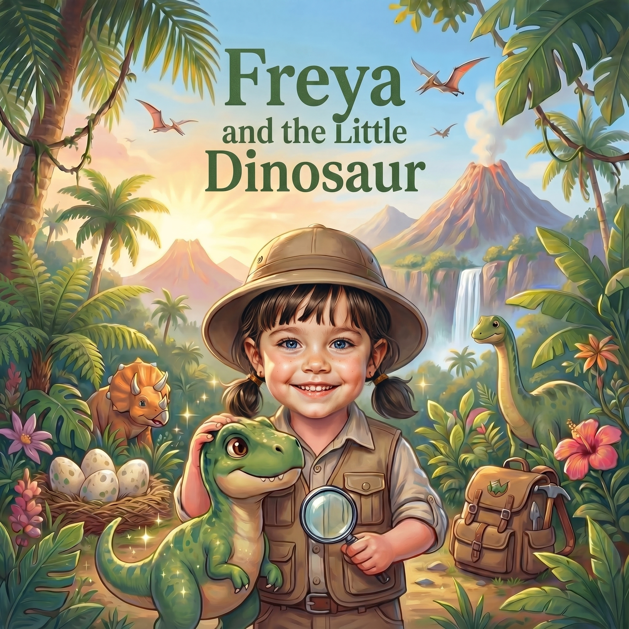 Freya and the Little Dinosaur