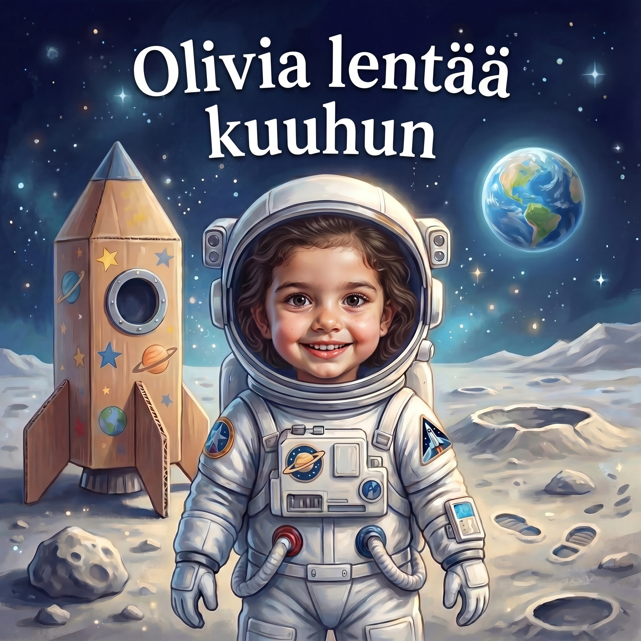Olivia lentää kuuhun
