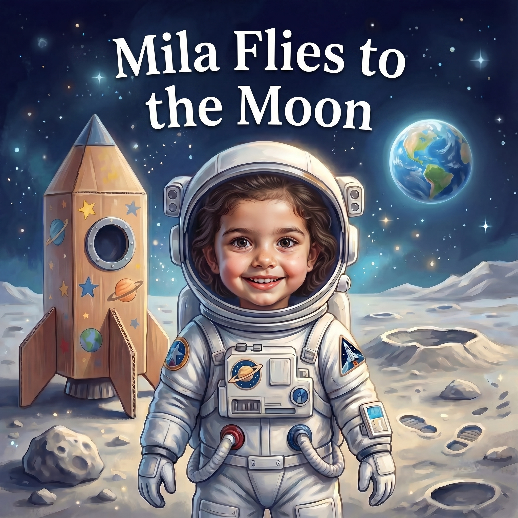 Mila Flies to the Moon