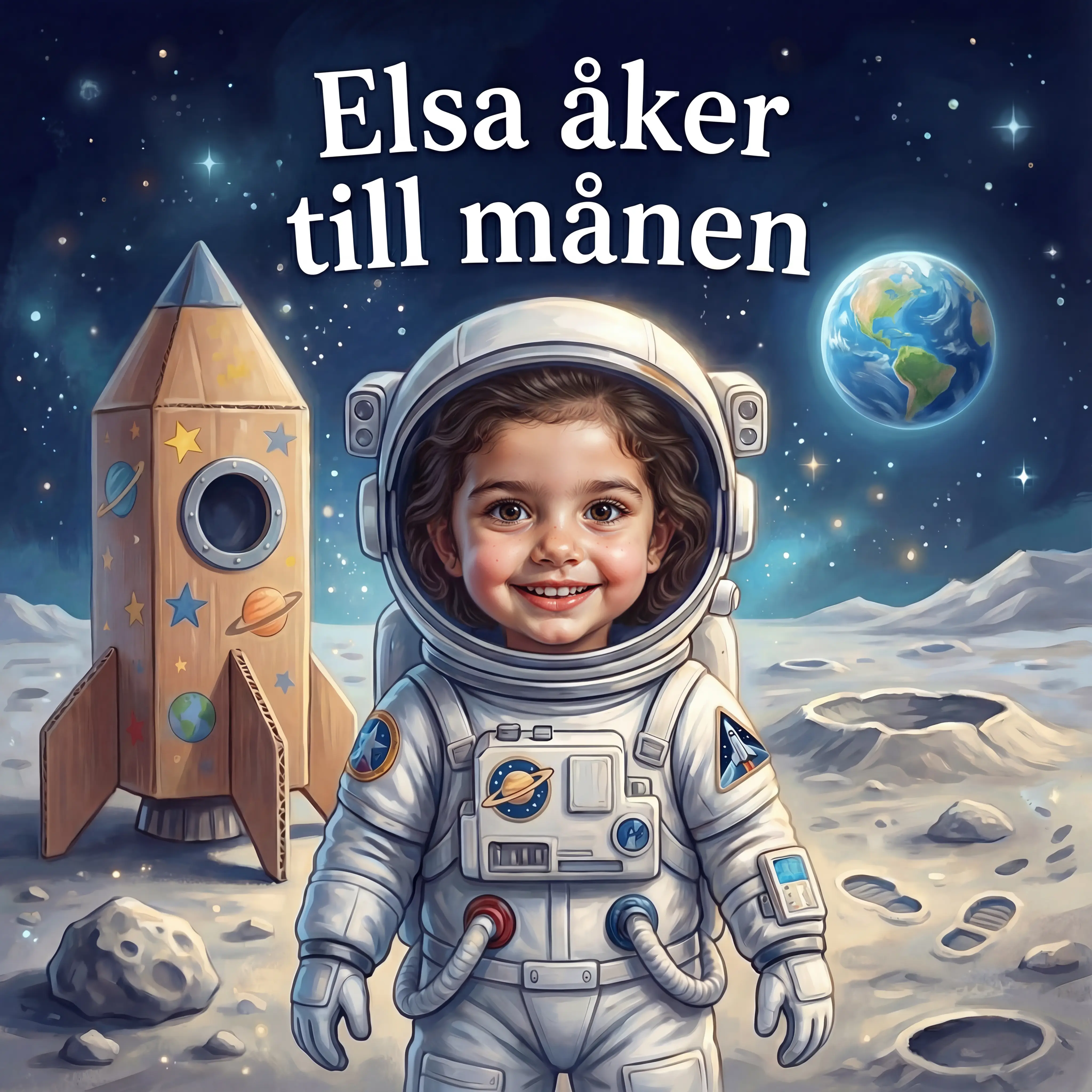 Elsa åker till månen