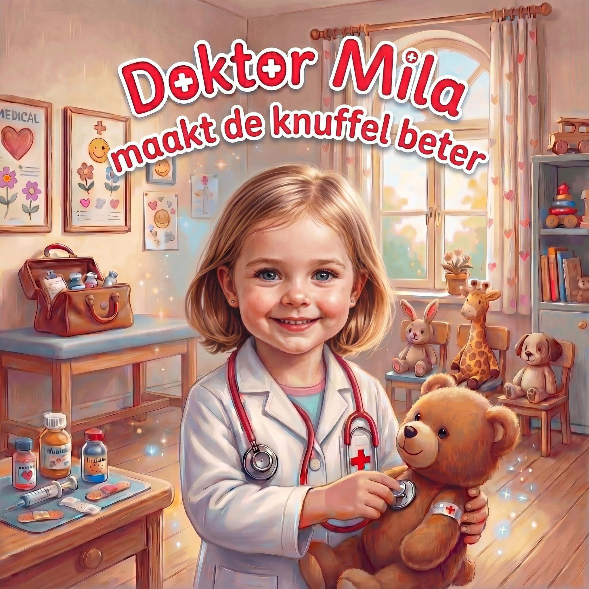 Dokter Mila maakt de knuffel beter