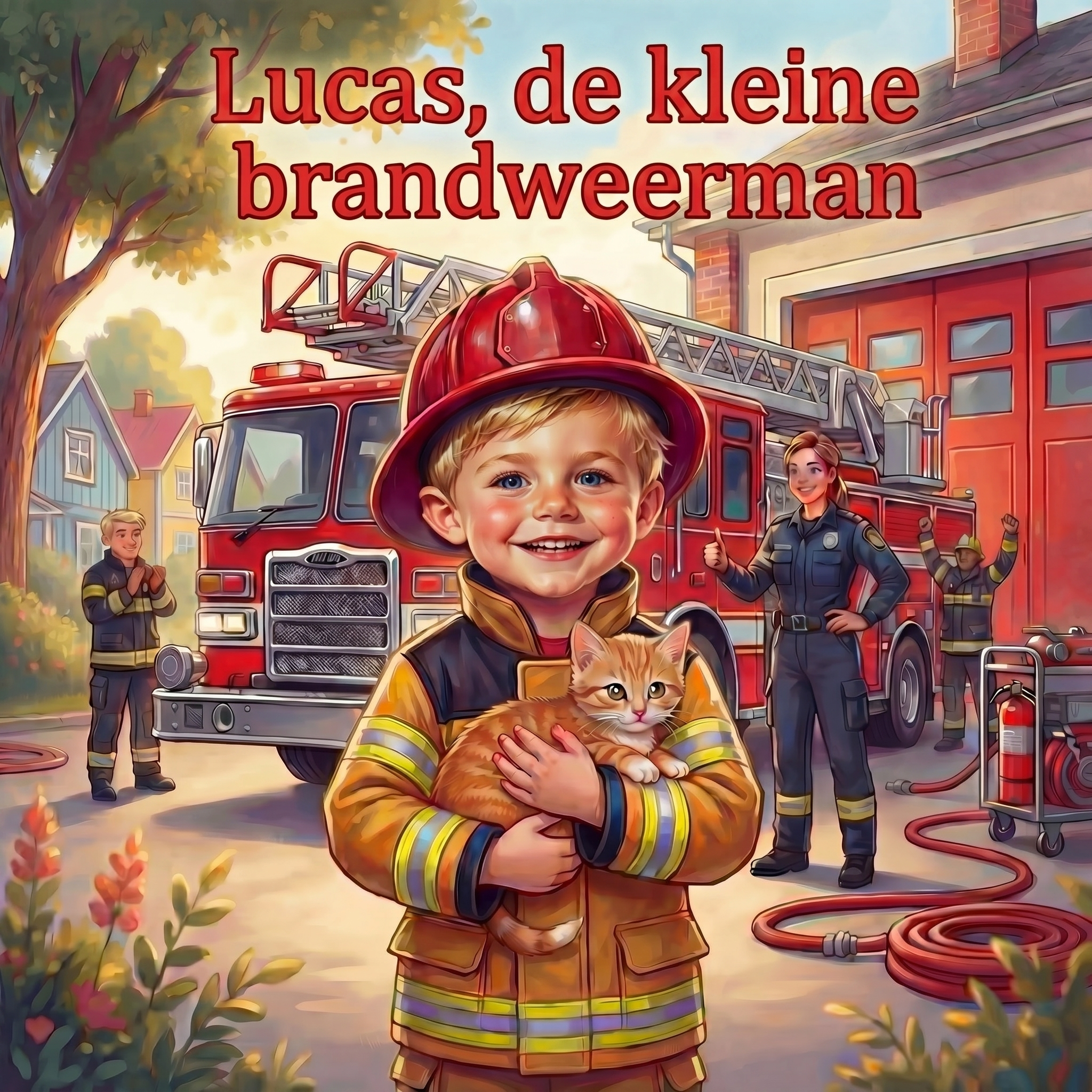 Lucas, de kleine brandweerman