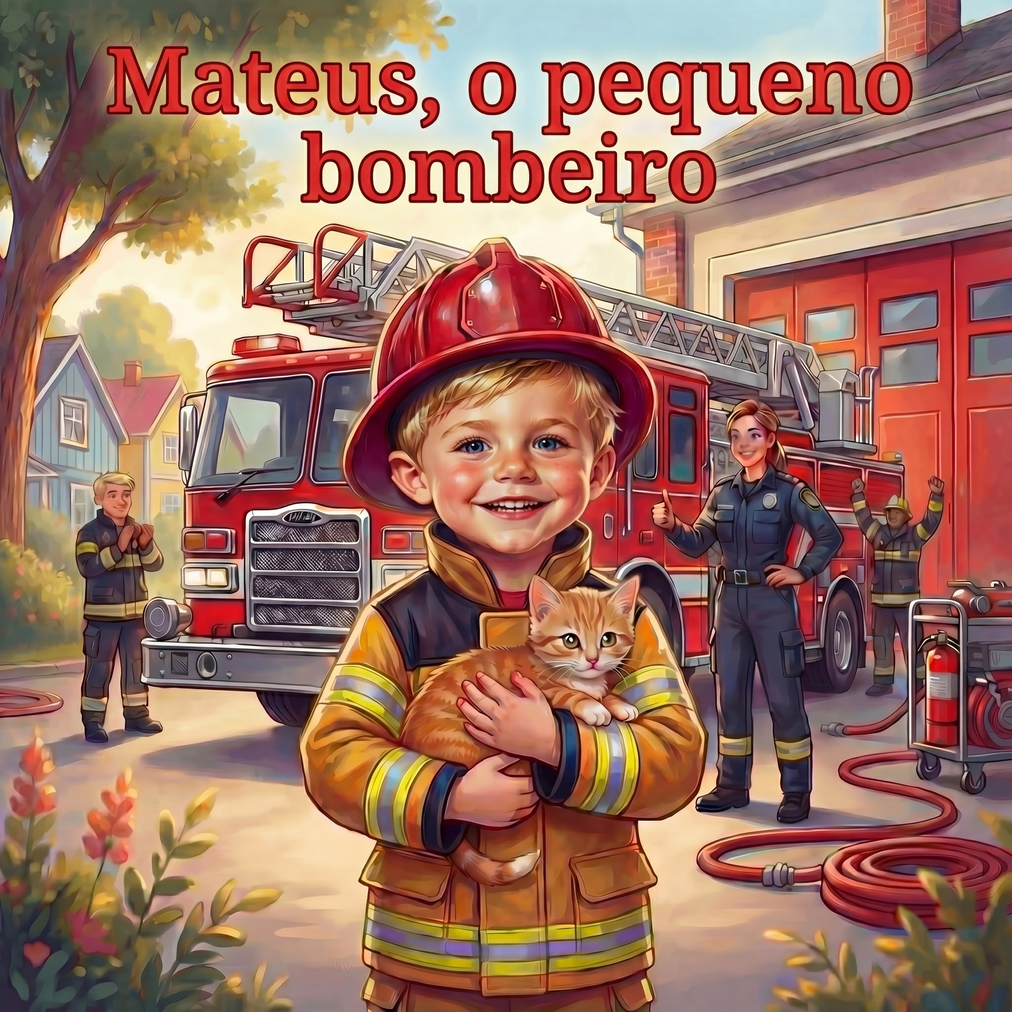 Mateus, o pequeno bombeiro