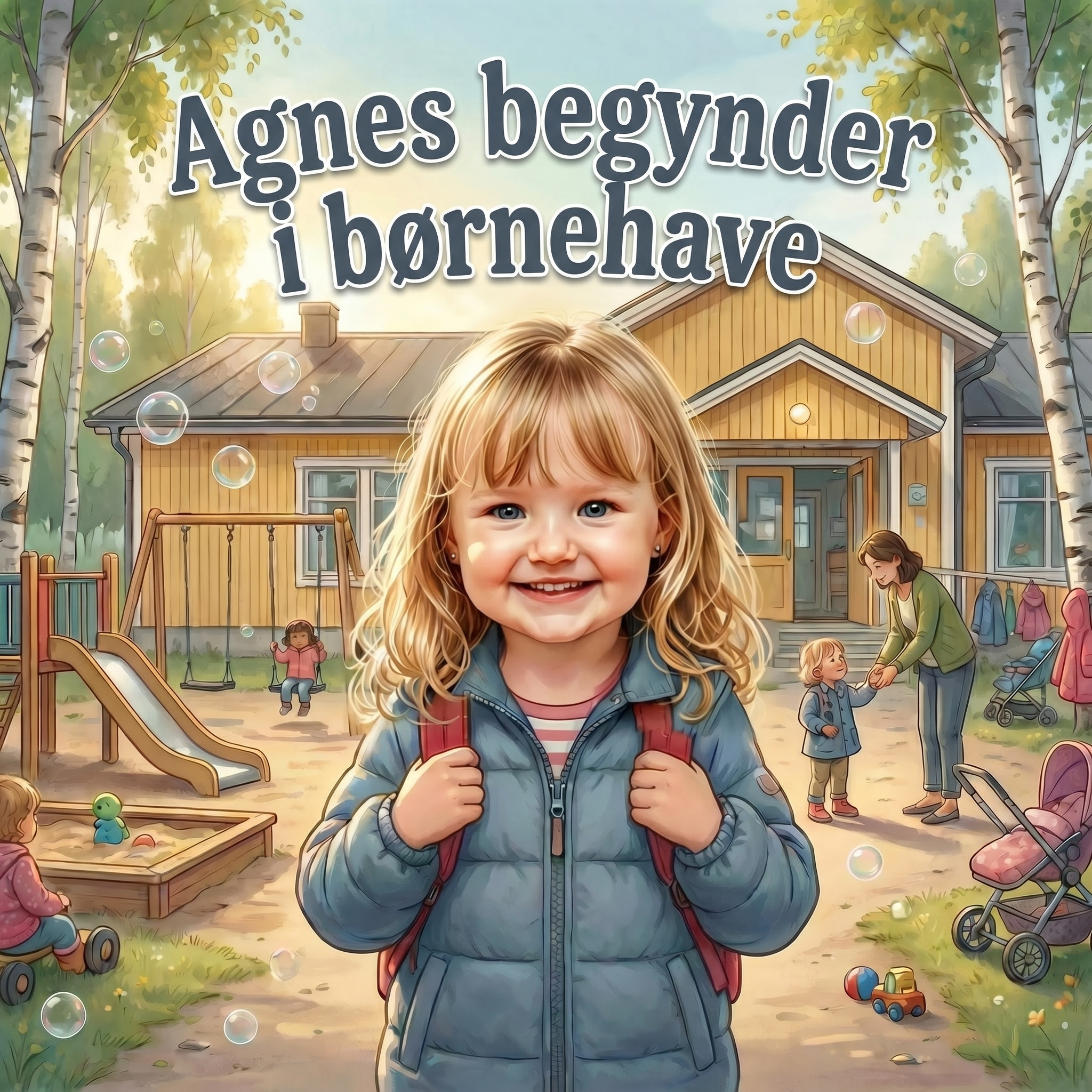 Agnes begynder i børnehave