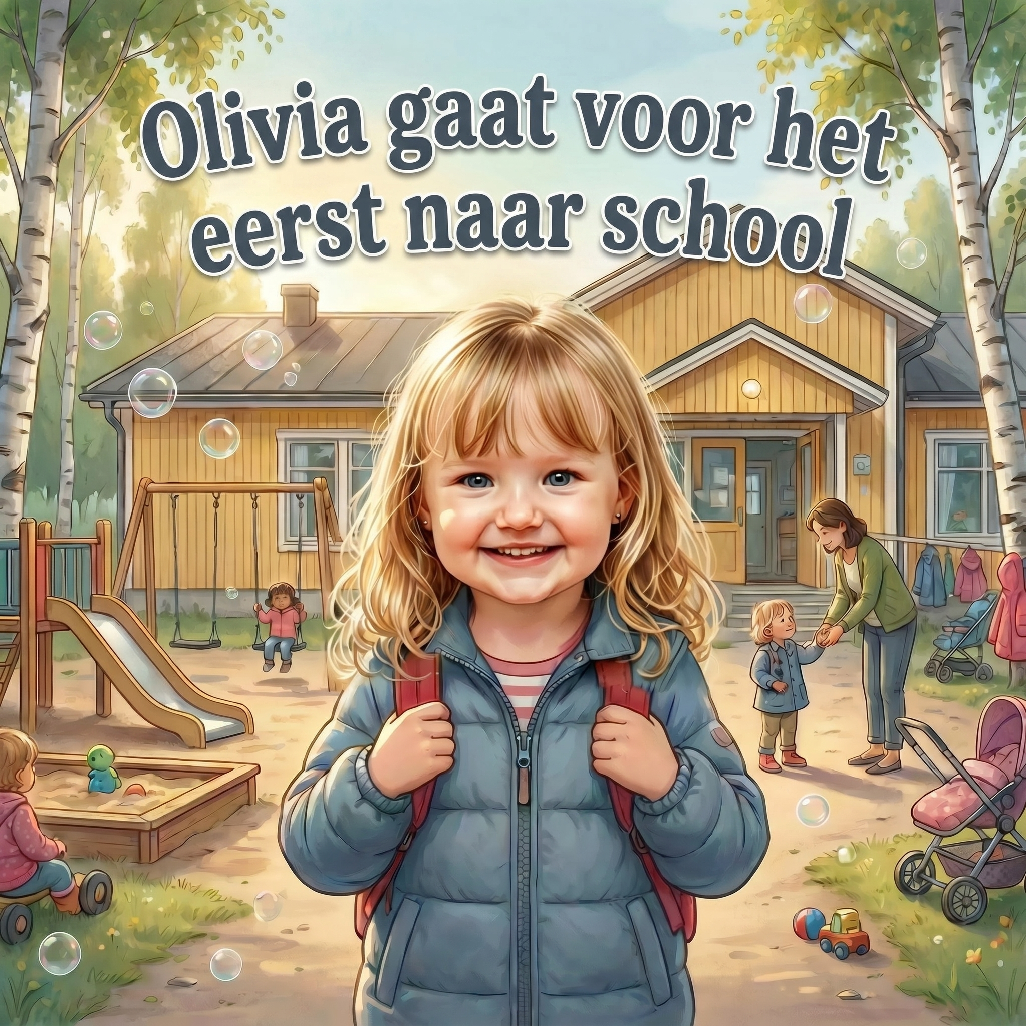 Olivia gaat voor het eerst naar school