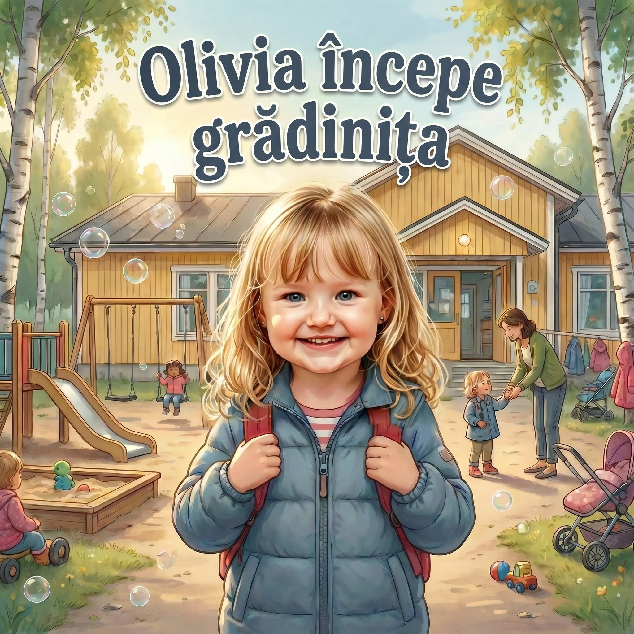Olivia începe grădinița
